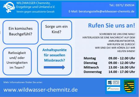 Wildwasser Chemnitz Erzgebirge und Umland e V, Rufen Sie an